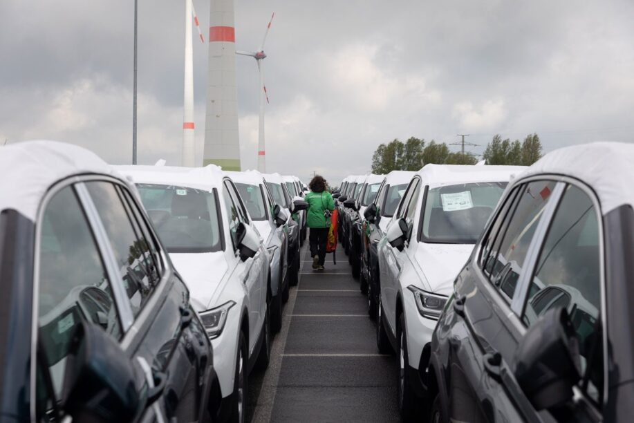 Greenpeace-activisten jatten Volkswagen sleutels