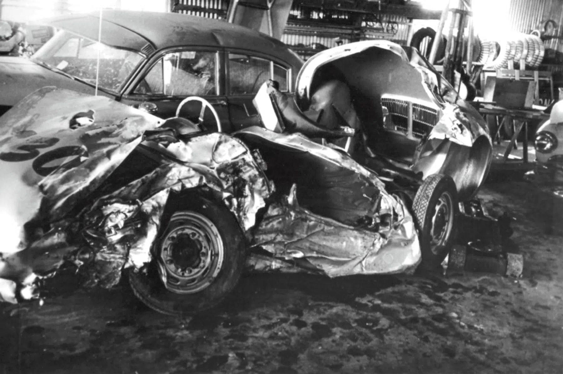 James Dean crash