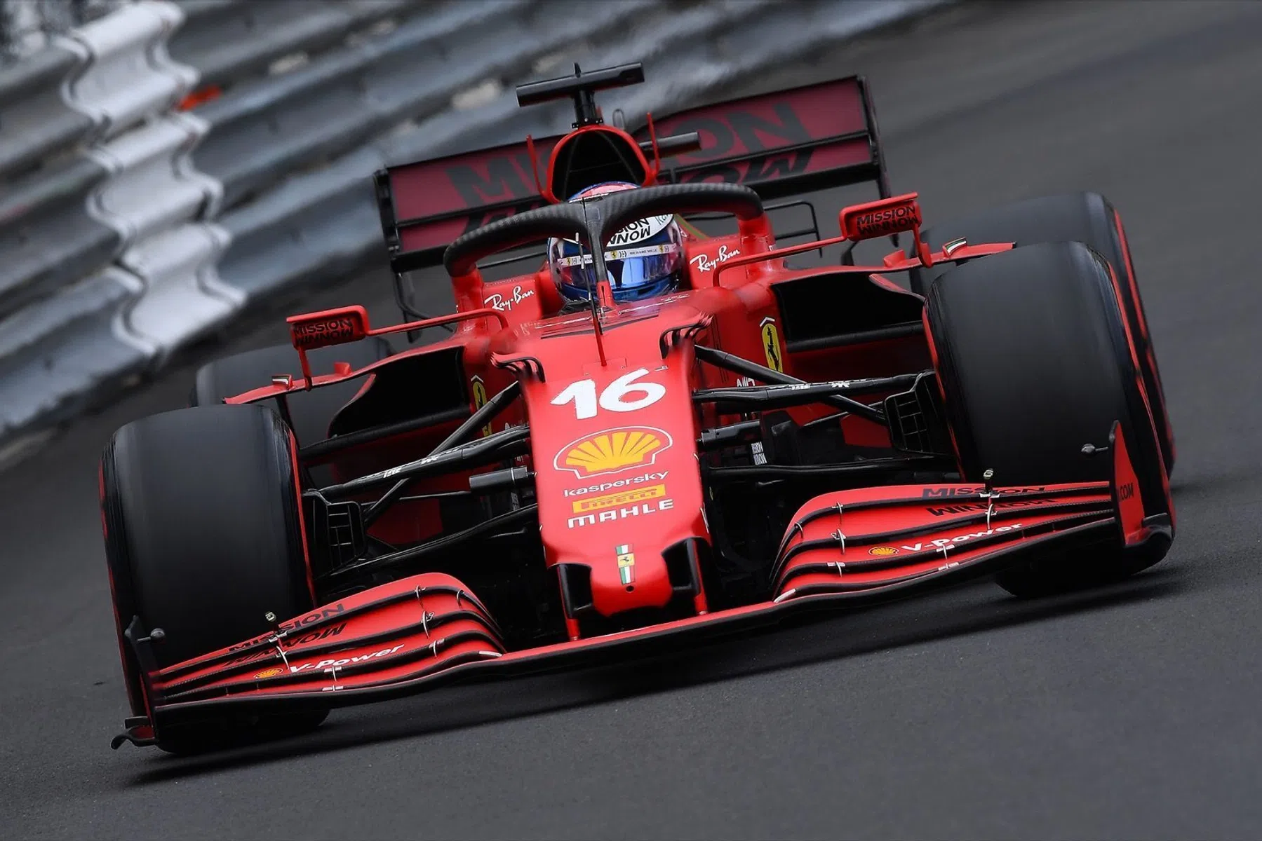 Leclerc niet van start