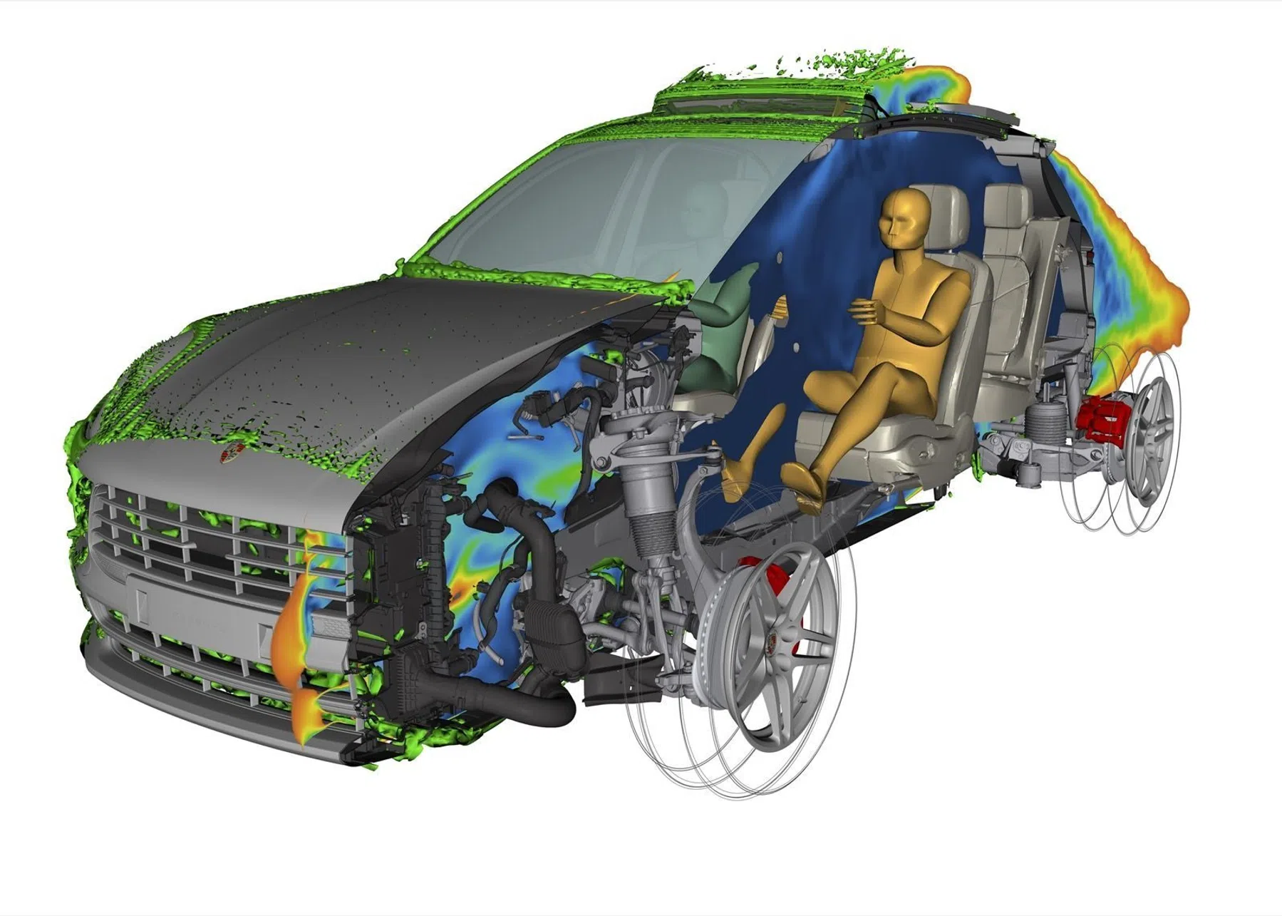 Elektrische Macan prototypes