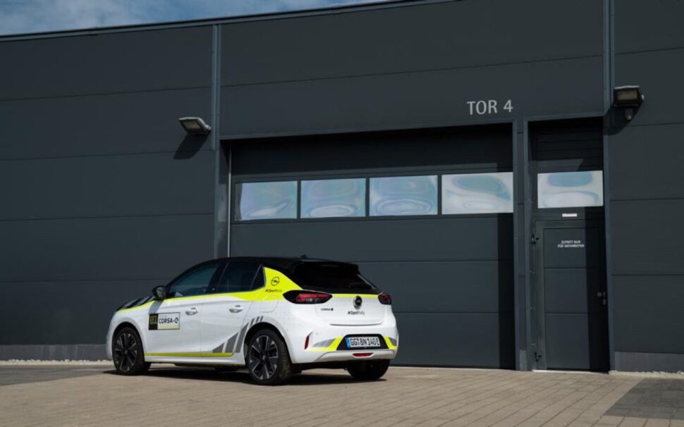 Opel Corsa-e livery
