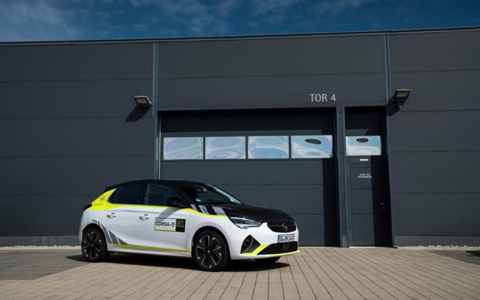 Opel Corsa-e livery