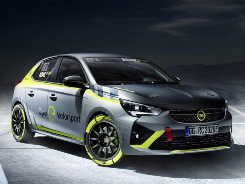 Opel Corsa-e livery