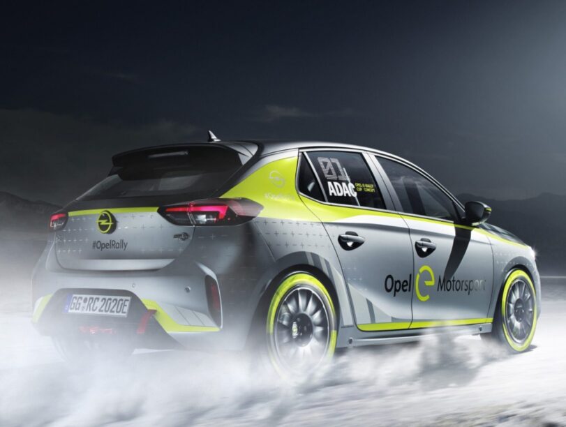 Opel Corsa-e livery
