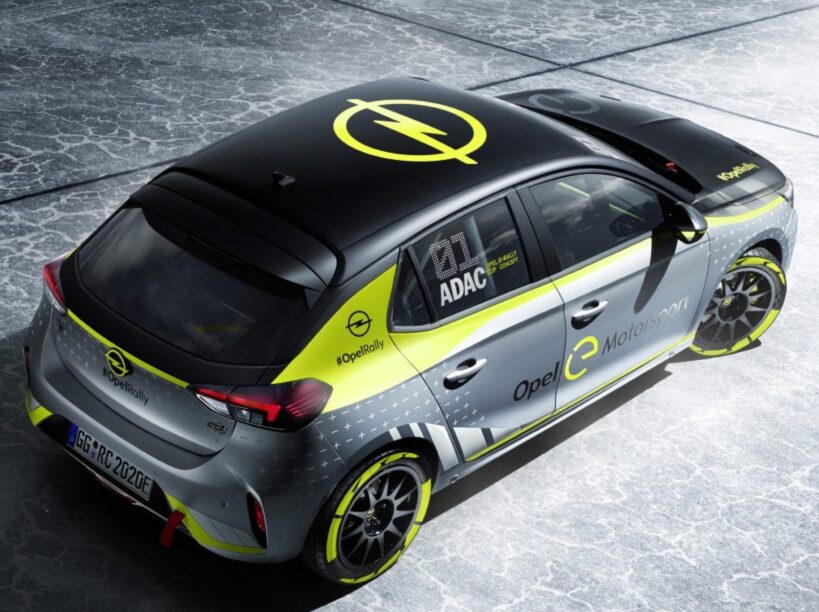 Opel Corsa-e livery