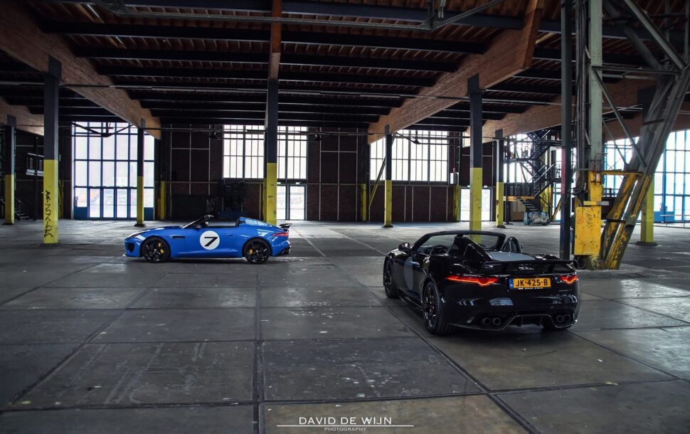 Jaguar Project 7's op Nederlands kenteken