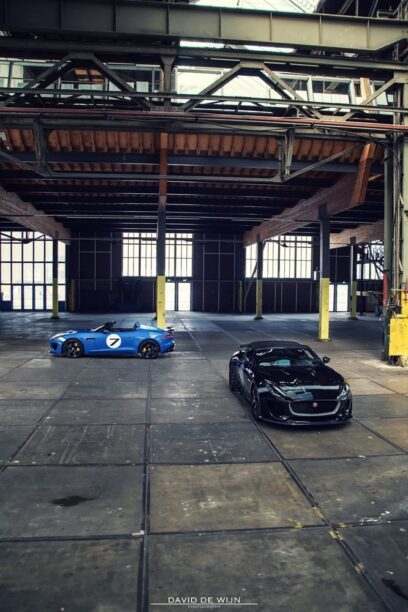 Jaguar Project 7's op Nederlands kenteken