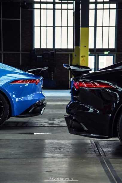 Jaguar Project 7's op Nederlands kenteken