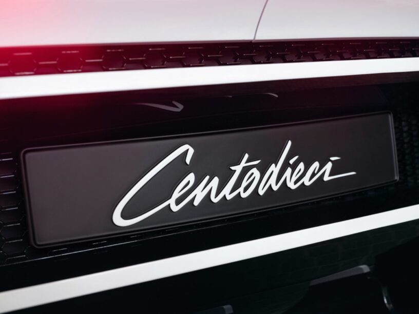 Productieslot Bugatti Centodieci