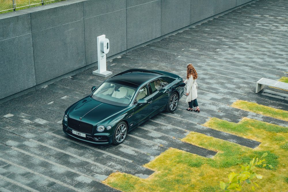 Flying Spur groen