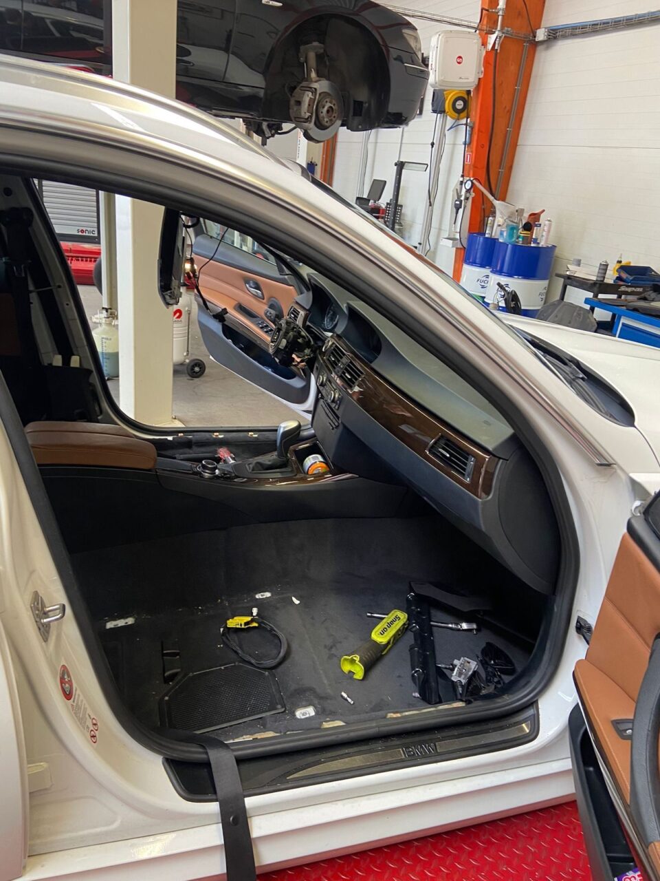 Sportinterieur voor de 325
