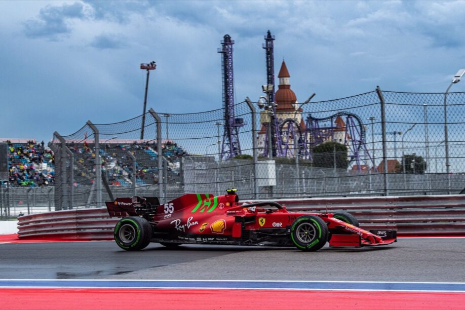 Stand na GP Rusland 2021