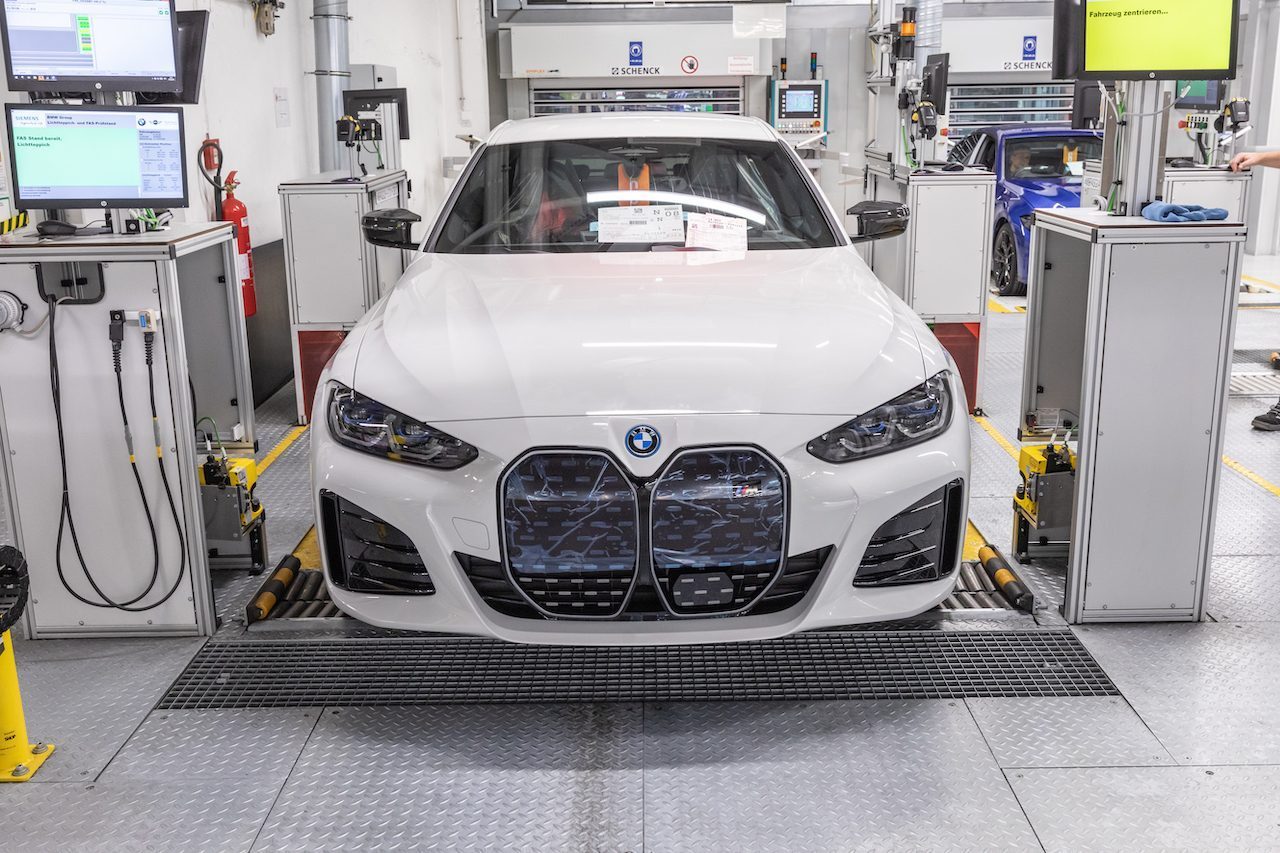 BMW i4 productie
