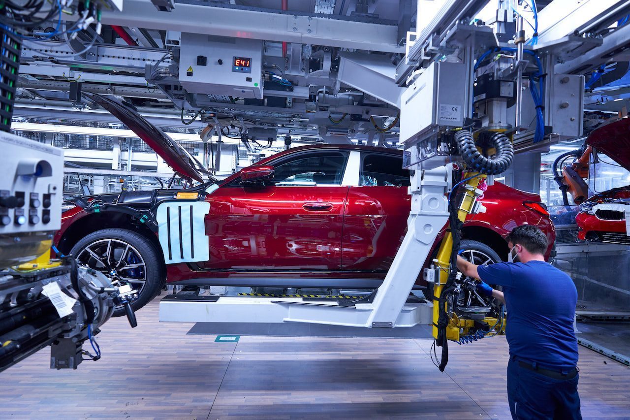 BMW i4 productie