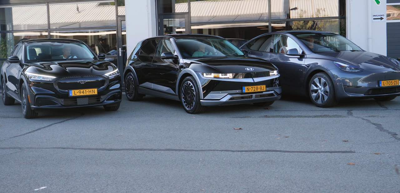 Model Y, IONIQ 5 en Mustang Mach-E helemaal leegrijden