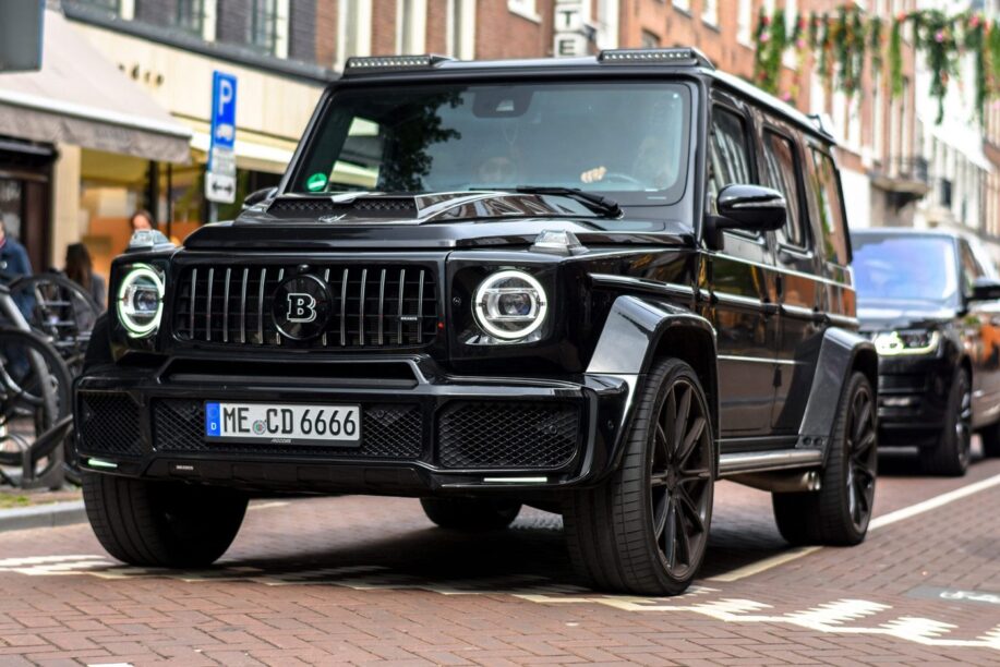 black on black Brabus