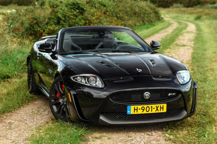 black on black Jaguar