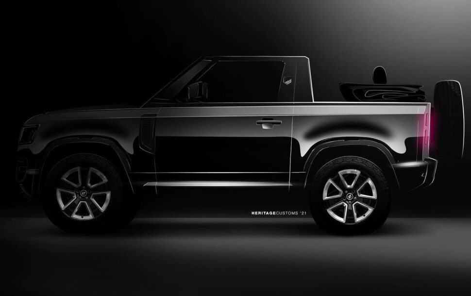 Land Rover Defender Cabrio Heritage Customs