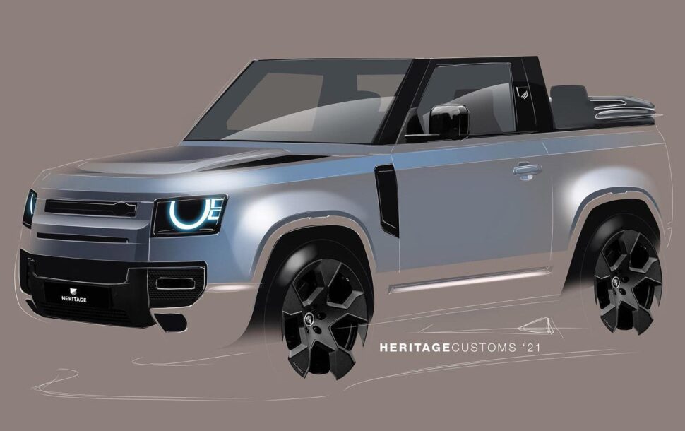 Land Rover Defender Cabrio Heritage Customs