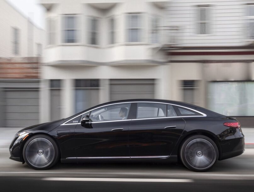 Actieradius Mercedes EQS