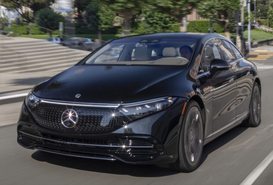 Actieradius Mercedes EQS