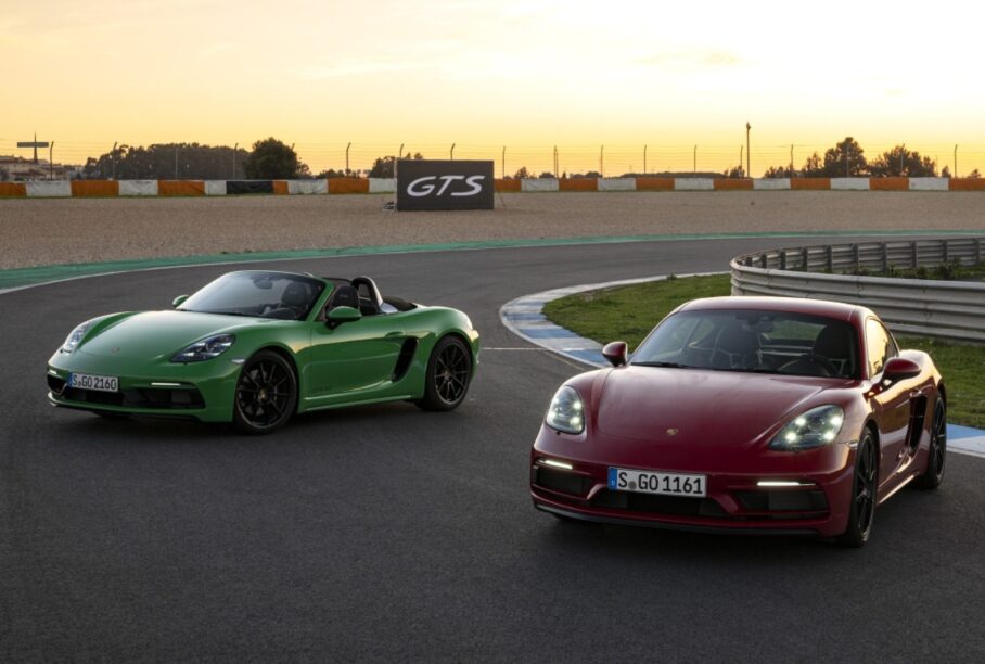 Nieuwe elektrische Porsche 718