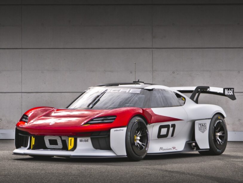 Nieuwe elektrische Porsche 718