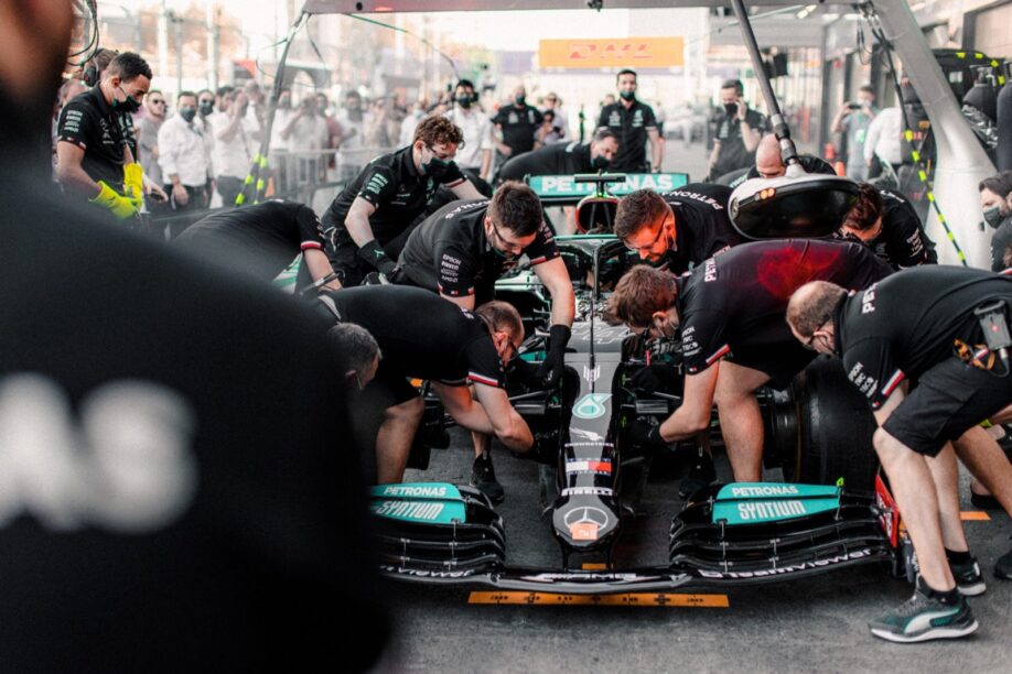 Stand na GP Saudi-Arabië 2021