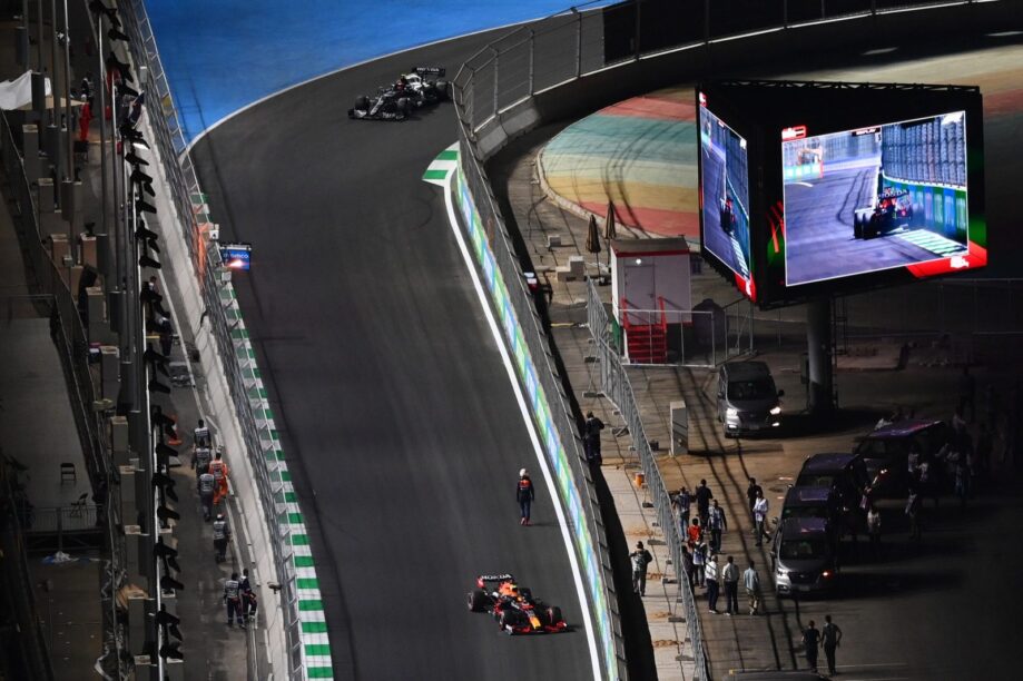 Stand na GP Saudi-Arabië 2021