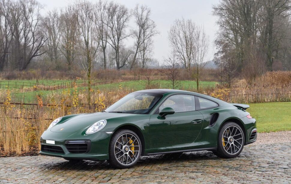 Porsche 991 Turbo S met een hoge kilometerstand