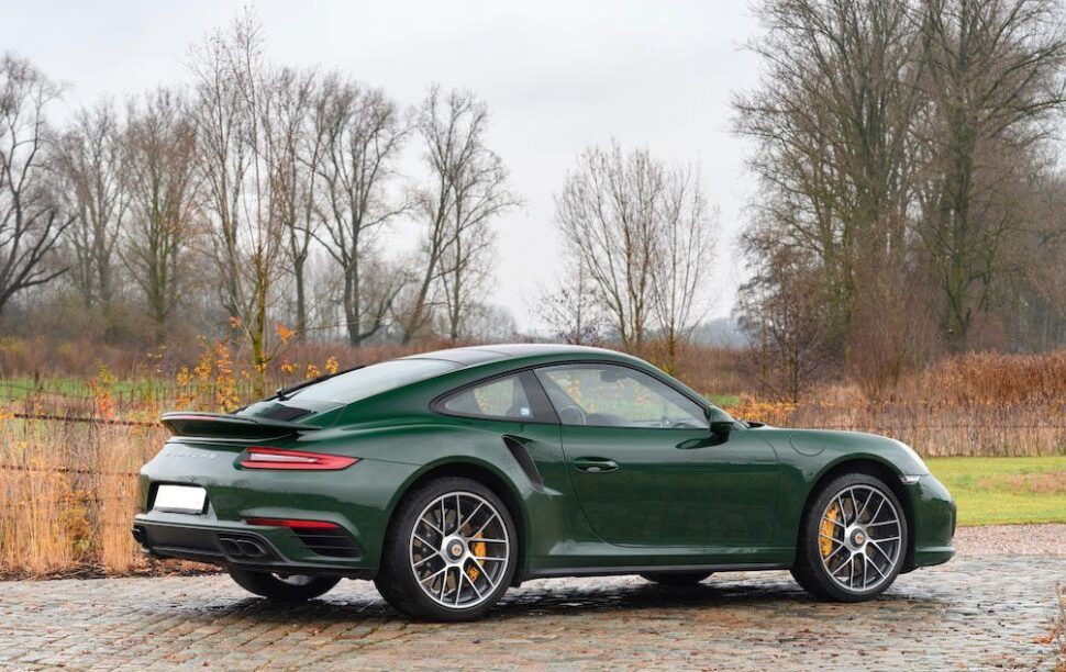 Porsche 991 Turbo S met een hoge kilometerstand