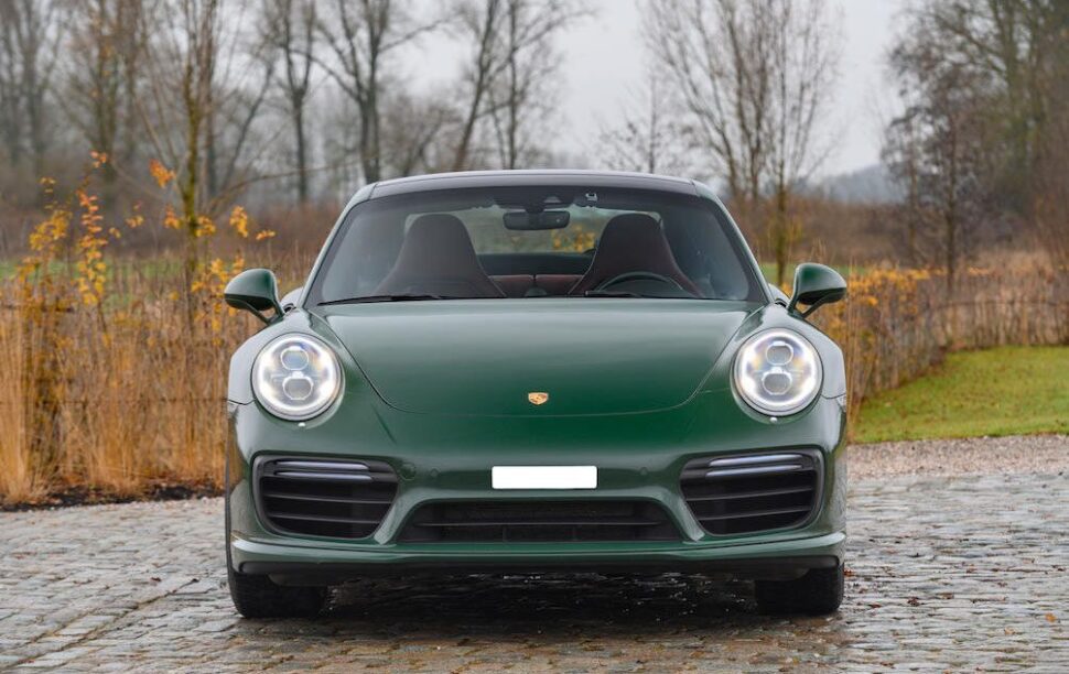 Porsche 991 Turbo S met een hoge kilometerstand