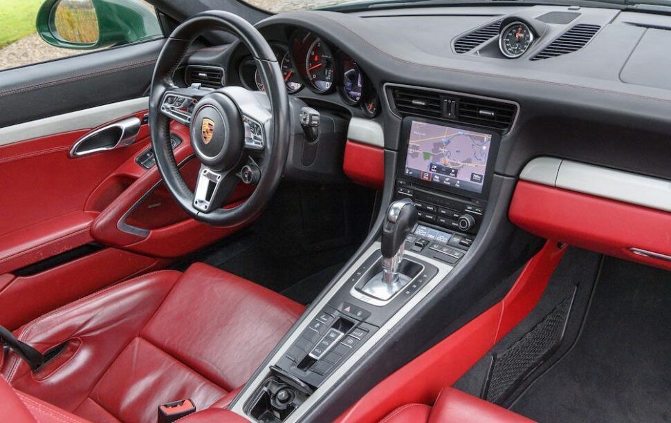 Porsche 991 Turbo S met een hoge kilometerstand