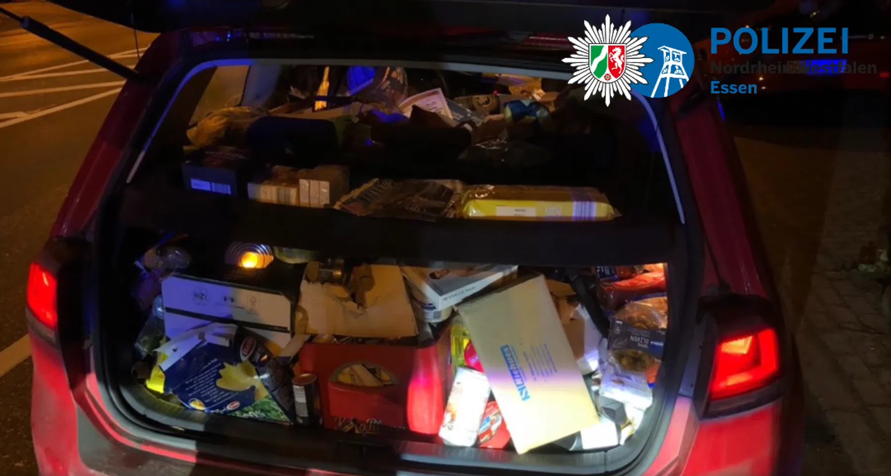 politie vuilniswagen