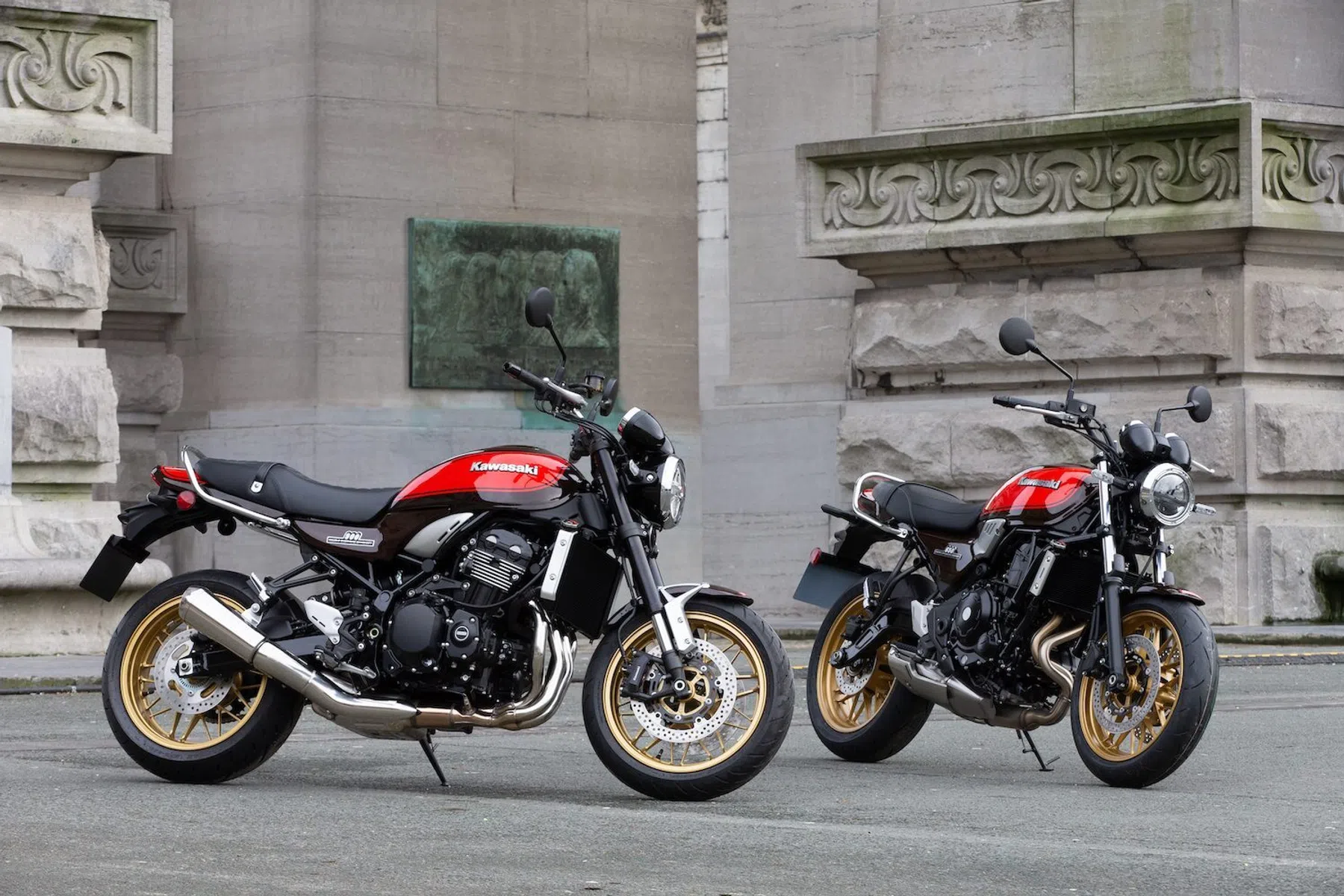 Kawasaki Z900RS en Z650RS 50th Anniversary