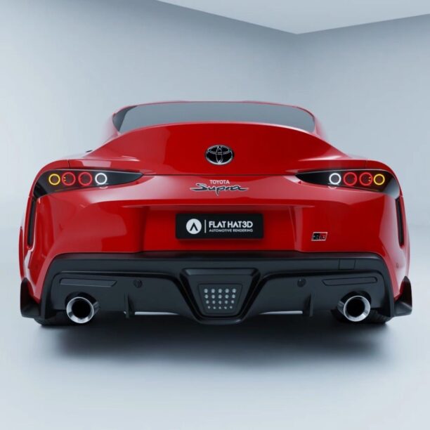 Iconische Supra-achterlichten