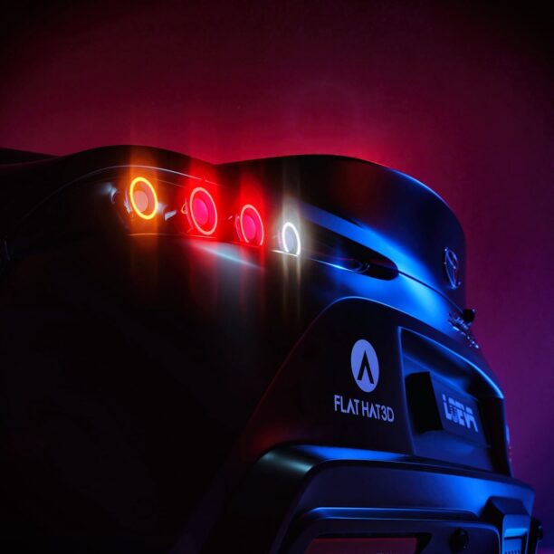 Iconische Supra-achterlichten