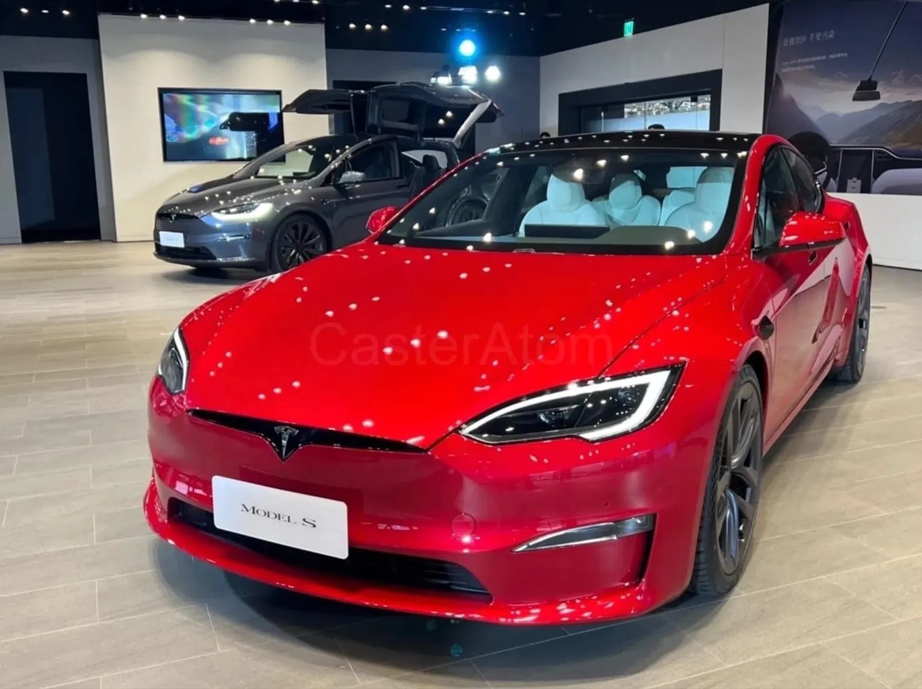 Nieuwe koplampen Model S