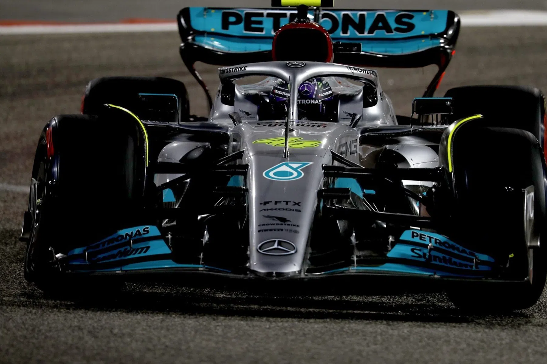 Haas had Mercedes sidepods