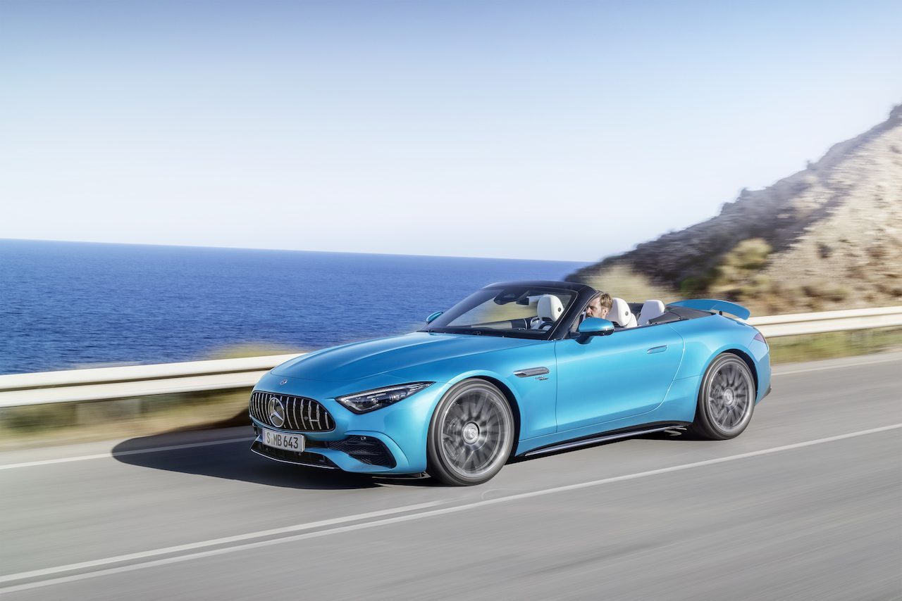 Mercedes-AMG SL 43 is hier, zonder sappige zescilinder