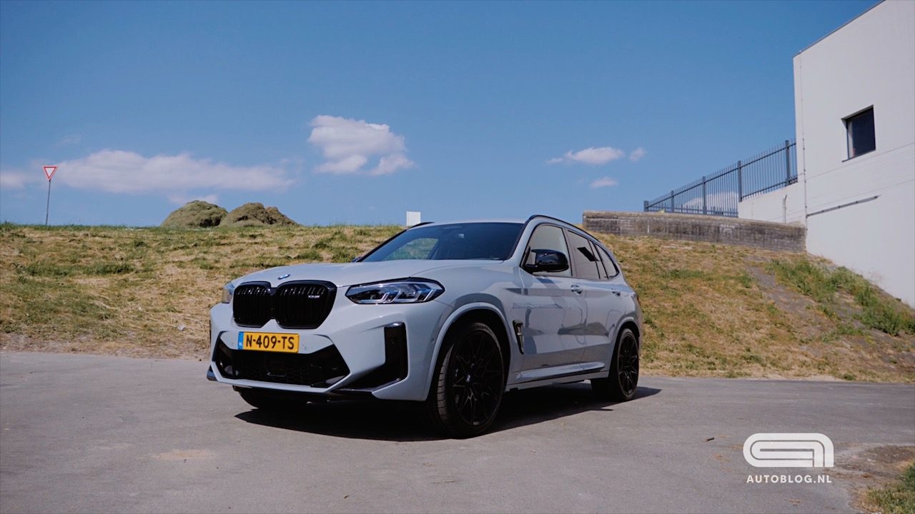 BMW X3M Competition LCI rijtest en video