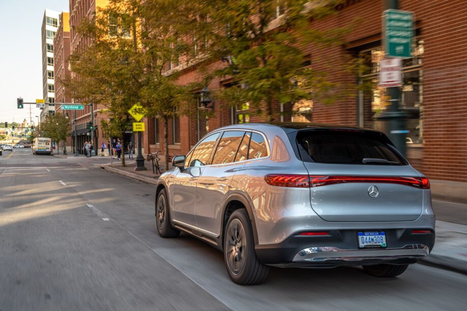 Mercedes EQS SUV in Denver
