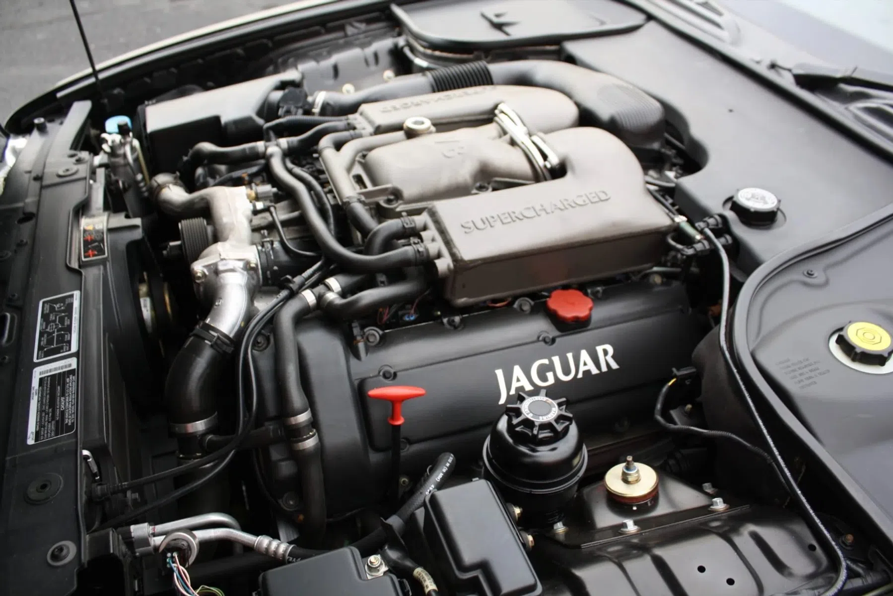 roestvrije Jaguar XJR