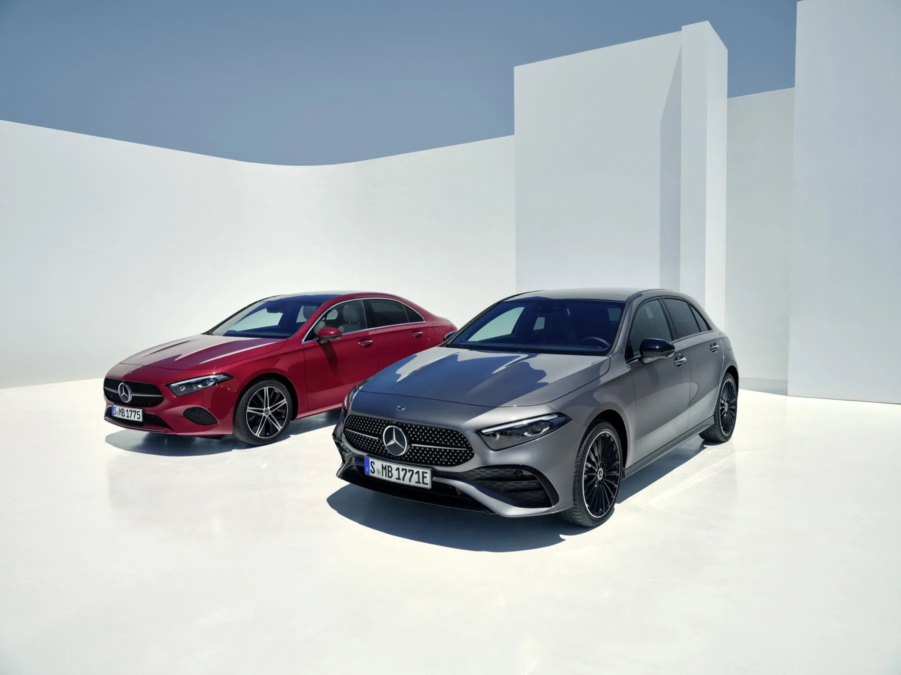 vernieuwde Mercedes A-Klasse
