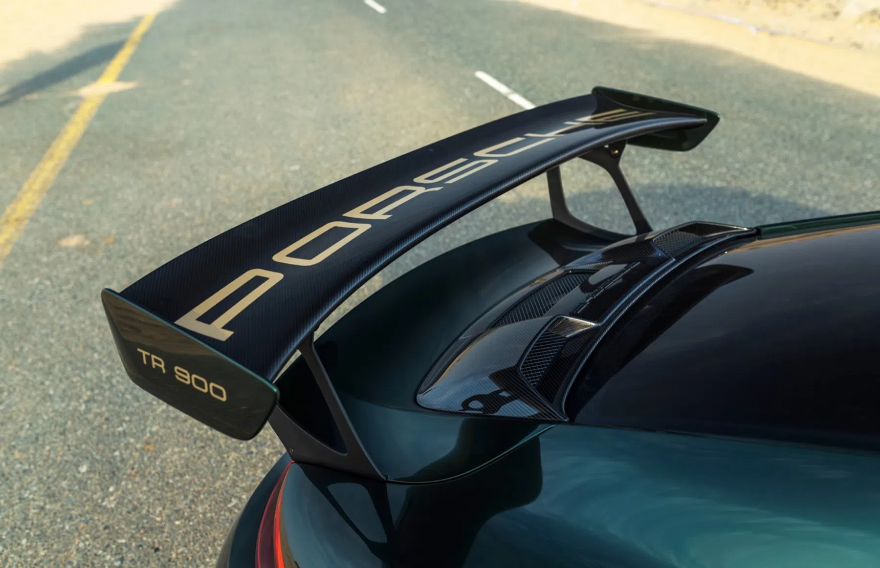 donkergroene 911 GT2 RS
