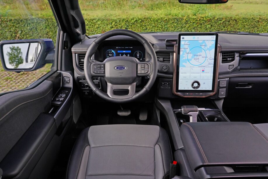 Ford F-150 Lightning scherm