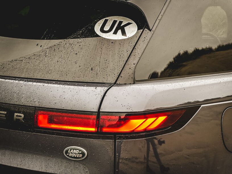 UK sticker verplicht