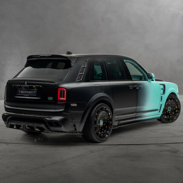 Mansory Rolls-Royce Cullinan met bladgoud
