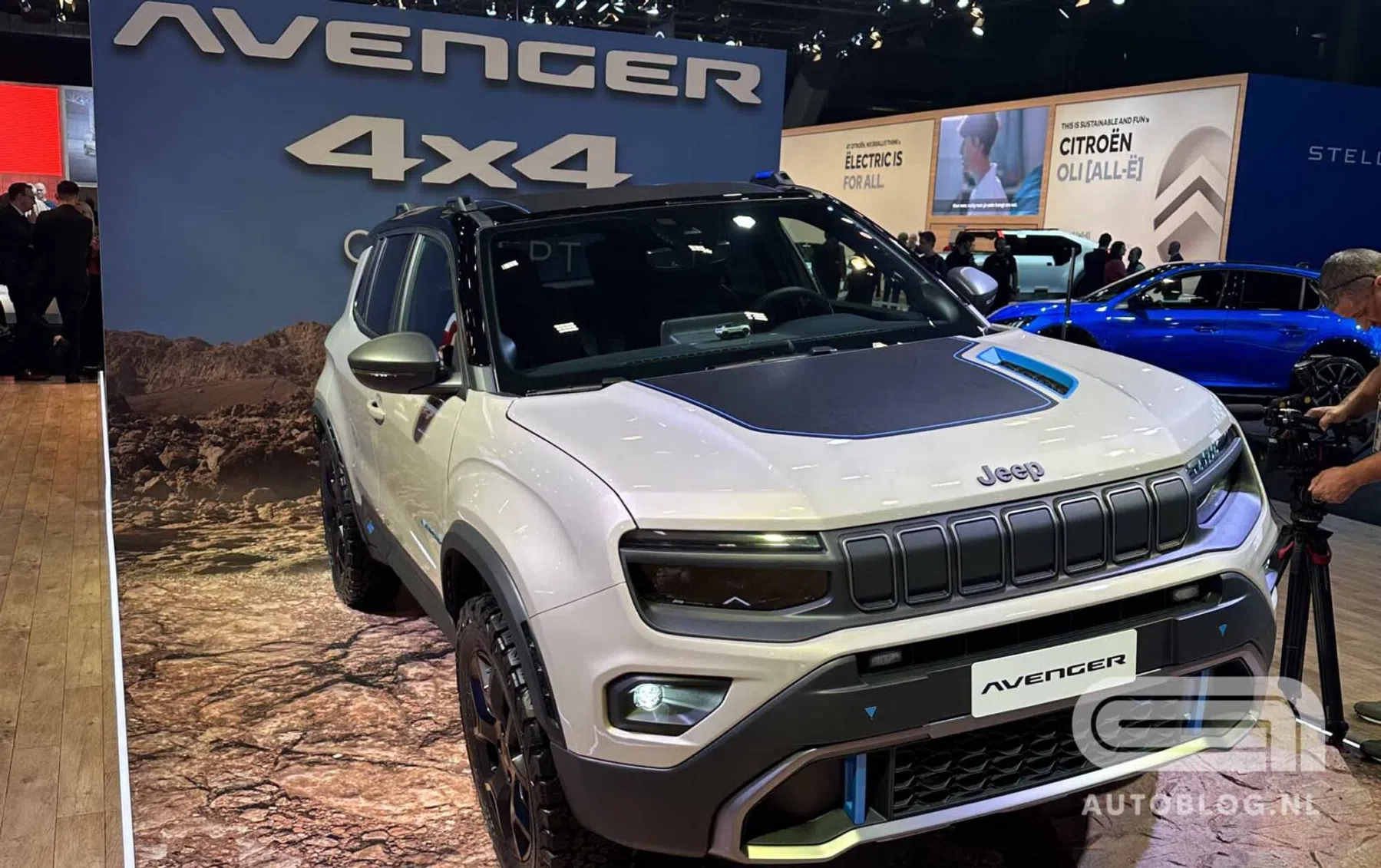 Jeep avenger auto van het jaar