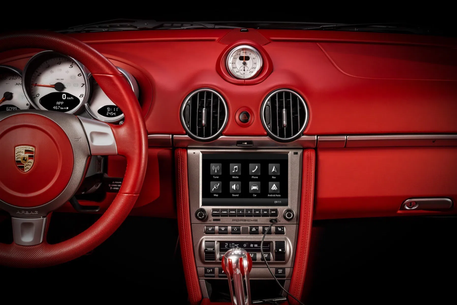 oude Porsche Apple CarPlay